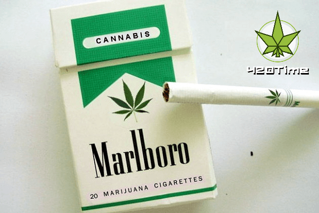 Сигареты Мальборо с марихуаной